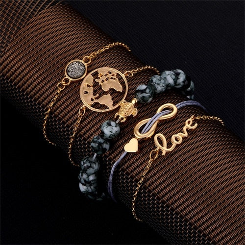 Bohemian Style Charm Bracelets