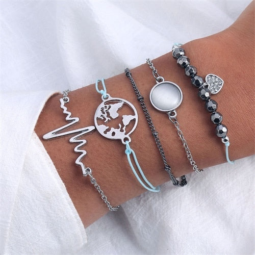 Bohemian Style Charm Bracelets