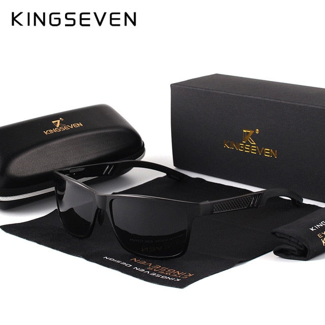 black gray kingseven sunglasses