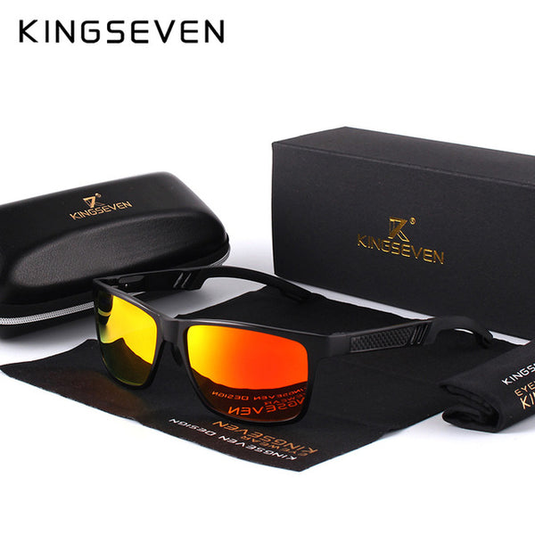 black red kingseven sunglasses