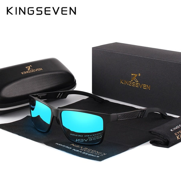 black blue kingseven sunglasses